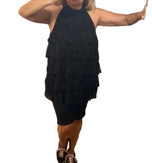 Women's eci woman Black top 2X